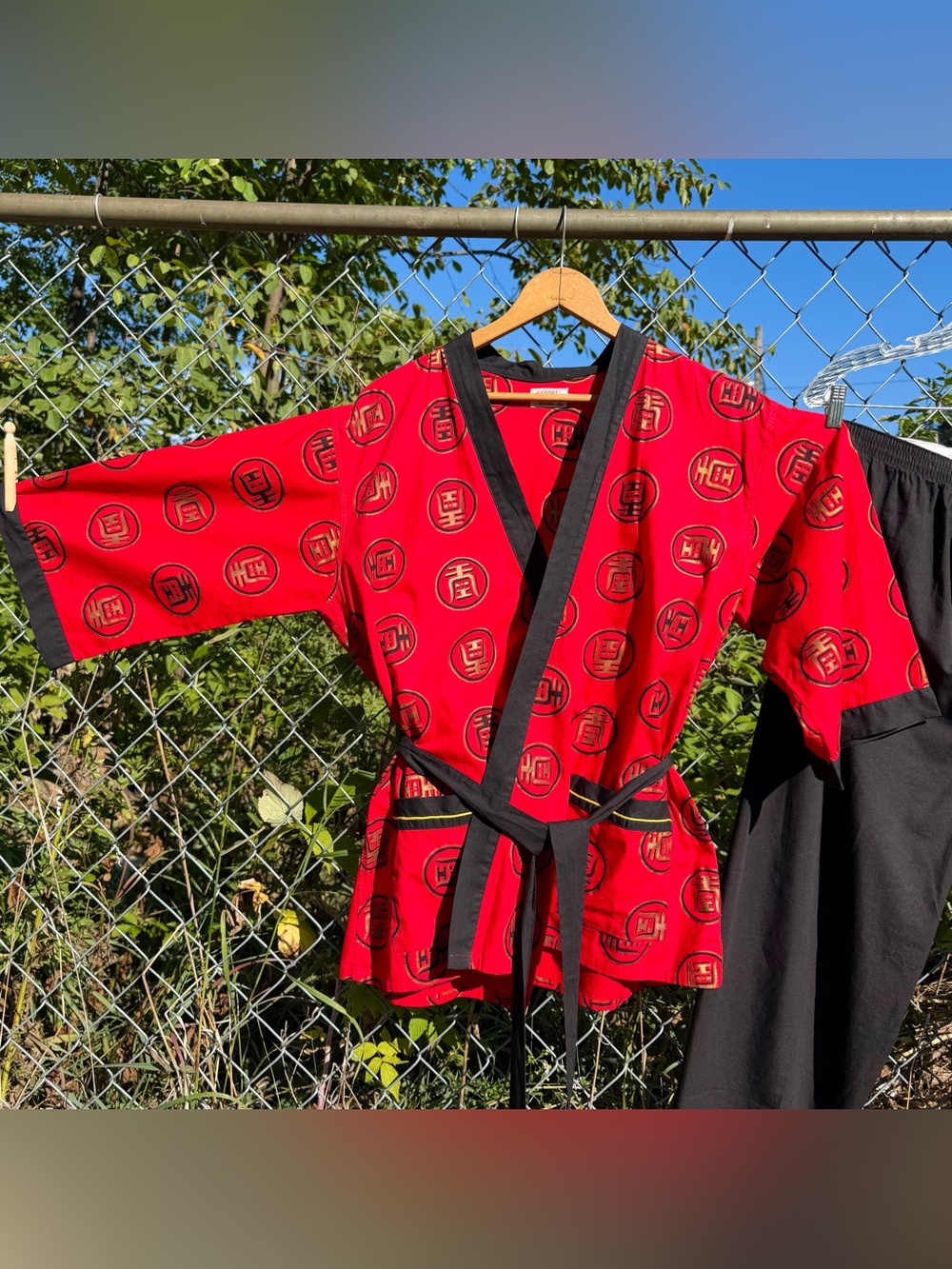 Vintage BOND STYLE LOUNGE WEAR 1950s 1960s Japanese Men’s Robe Pants Pajamas L